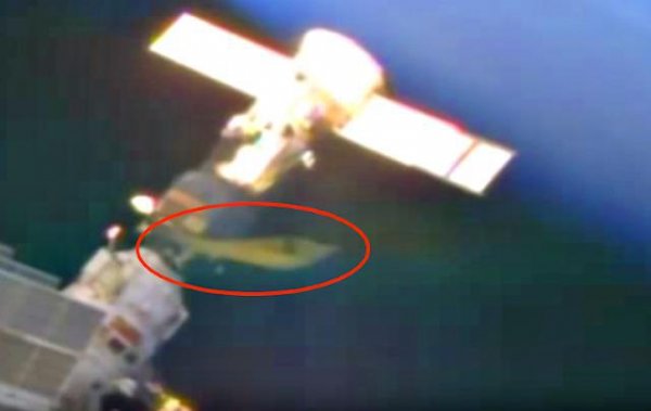 Пришельцы добрались до МКС: Камера зафиксировала огромный желтый НЛО - уфологи