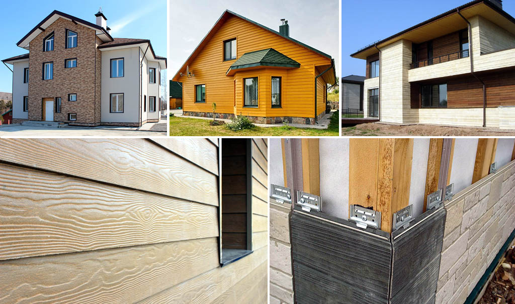 Виды и типы облицовки фасадов домов и зданий
