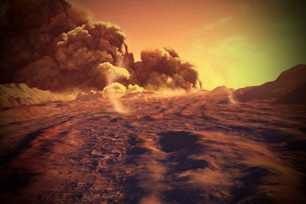 Следы «пылевых дьяволов» были зафиксированы на Марсе