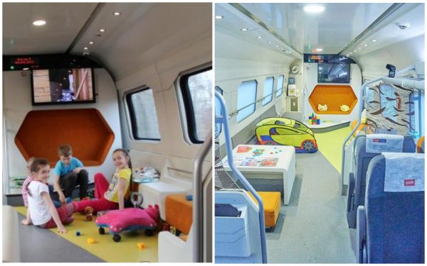 С заботой о детях: РЖД оборудовали вагоны для маленьких пассажиров