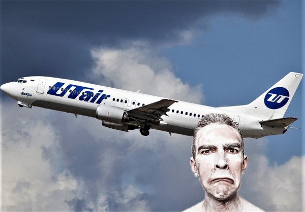 Это фиаско, братан: Авиакомпания Utair пустила на борт психически больного безбилетного пассажира