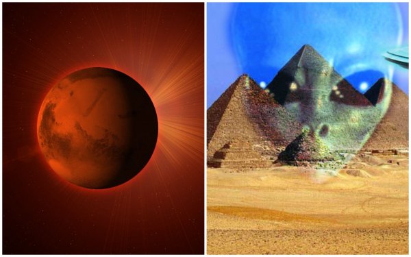 Пришельцы мигрировали в Египет после катастрофы: Уфолог нашёл на Марсе египетскую гробницу