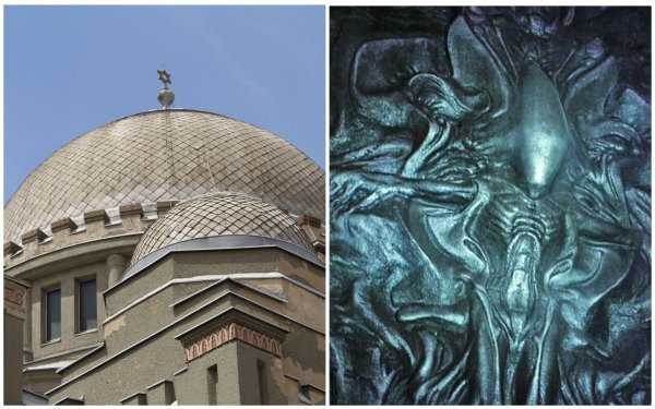 Тайный культ Нибиру: В шведской синагоге обнаружили внеземную фреску