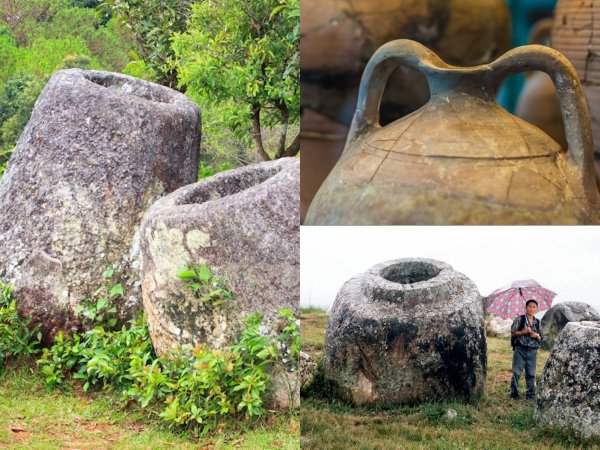 В Лаосе обнаружили странное кладбище  - «Кувшины великанов» оказались погребальными урнами