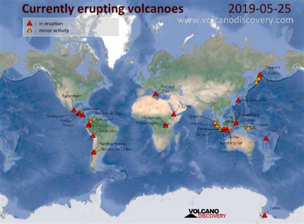 Земля кровоточит: Активность вулканов по всей планете подтвердила Апокалипсис