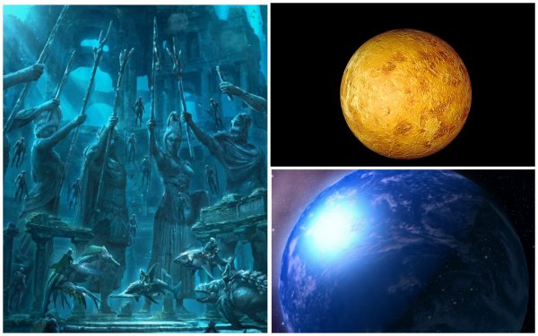 Сестра-близнец Земли была планетой-океаном: Атланты с Венеры колонизировали Голубую планету