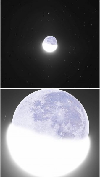 Луна превращается в кокон. Пауки с Нибиру заселили спутник Земли