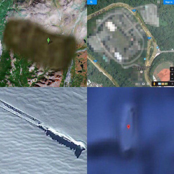 Пришельцы на Google-картах. Глобальная система используется для поиска НЛО