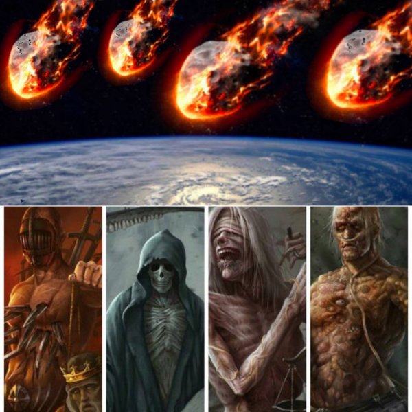 Всадники апокалипсиса не миф! Четыре опасных астероида летят к Земле