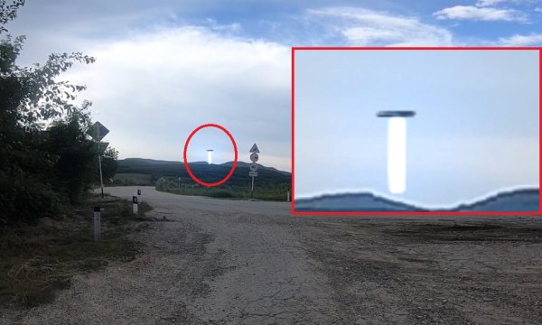 Инопланетный «охотник»: НЛО в Грузии отправил на Землю пришельца
