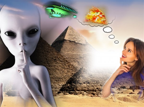 Нибиру в Египте? НЛО пойман во время влёта в портал пирамиды