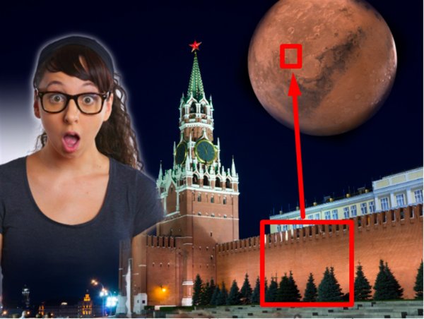 На Марсе нашли стену Кремля: Пришельцы-мстители украли могилу Распутина