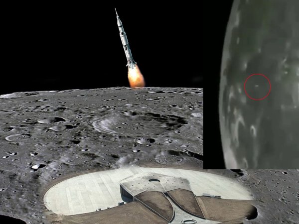 Лунный космодром Нибиру: Пришельцы впервые запустили ракету со спутника Земли