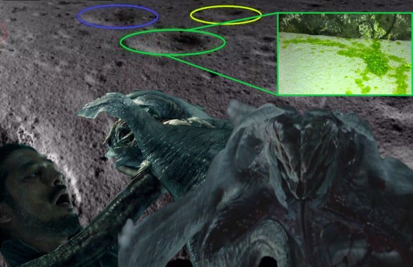 Пот пришельцев: «Блестящий гель» доказал наличие «чужих» на Луне