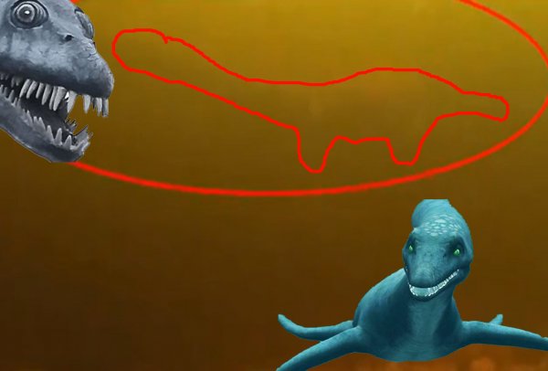 «Это Несси!» Дайверы обнаружили плезиозавра в озере Лох-Несс