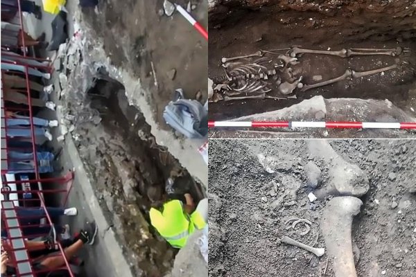 В Риме нашли могилу Геракла: 2,5-метровый скелет похоронили в крови кентавра