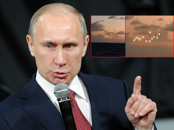 Инопланетная армия Путина: Рой российских НЛО замечен у побережья США